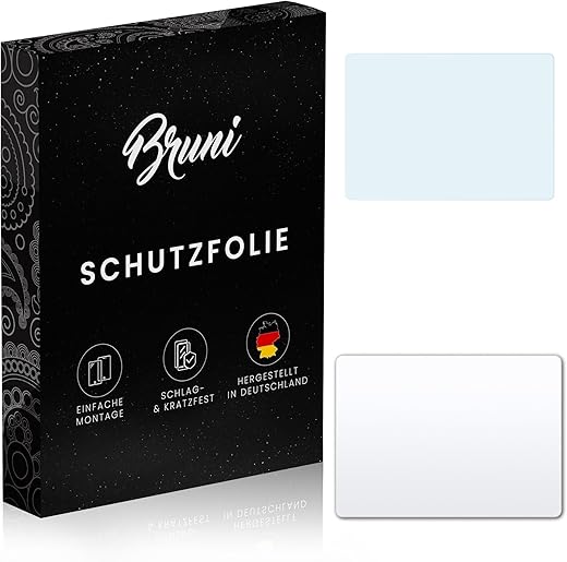 Bruni Screen Protector compatible with Apple Magic Trackpad 2 Protector Film, crystal...