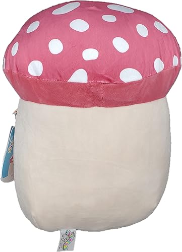 Miniatura 3 de Squishmallow Kellytoy oficial - Animal de peluche blando (8 pulgadas, Malcolm, el hongo)