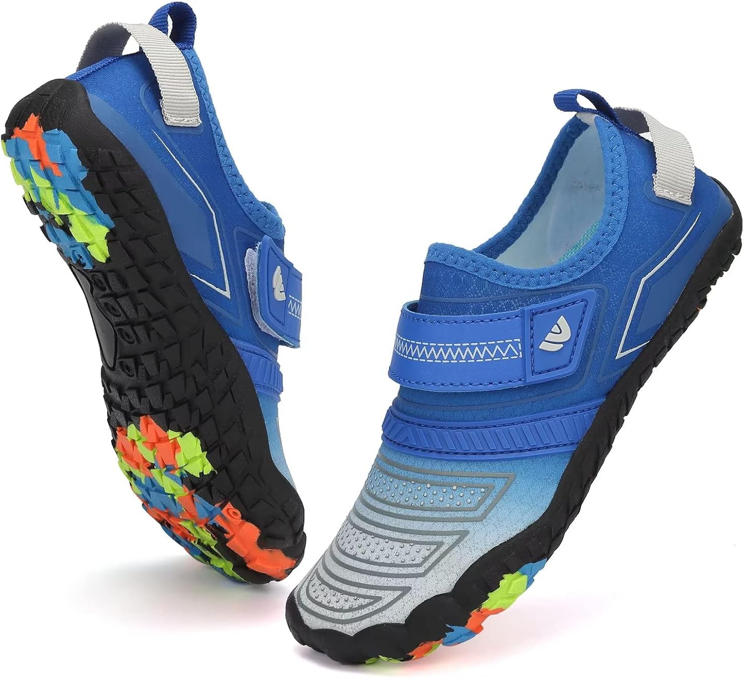  | Boys & Girls Water Shoes Lightweight Comfort Sole Easy Walking Athletic Slip on Aqua 5 Toe Sock(Toddler/Little Kid/Big Kid) | Water Shoes