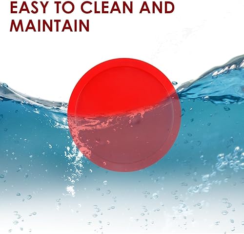 Miniatura 7 de 7 discos de hockey de aire con 3 14 pulgadas, accesorios de repuesto para mini discos de hockey aéreo, los mejores accesorios de hockey de aire para