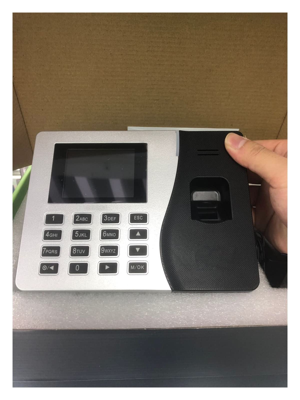 Macchina per le presenze ST200. Orologi temporali for impiegati Fingerprint PASSWORD PASSWORD MACCHINA MACCHINA IN ANDIORI E OUT MACCHINA MACCHINA MACCHINA Forniture per ufficio