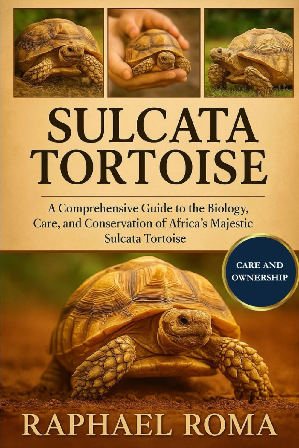 SULCATA TORTOISE: A Comprehensive Guide to the Biology, Care, and Conservation of Africa’s Majestic Sulcata Tortoise
