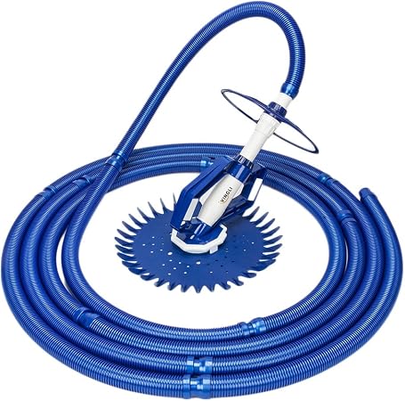 VINGLI Pool Vacuum Above Ground Indoor Outdoor Automatic Swimming Pool Cleaner