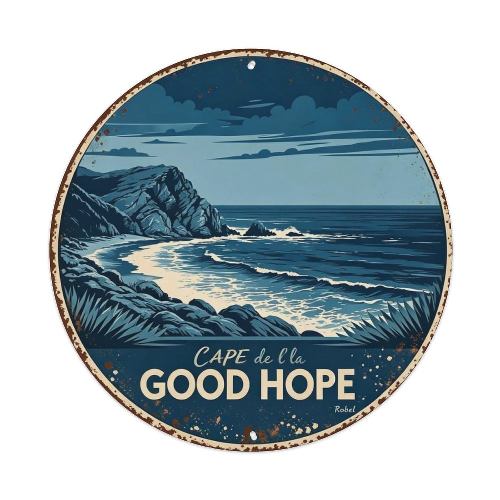 Cape Of Good Hope Metal Tin Sign Plaque