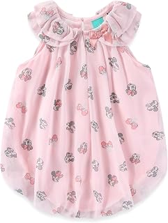 Minnie Mouse Baby Girls Chiffon Bubble Romper para bebés recién nacidos