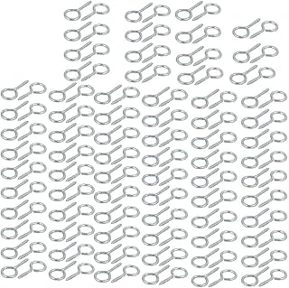 New Lon0167 6.8mm Inner Dia 22mm Length Zinc Plated Self-Tapping Eye Screw Hook 150pcs(6,8mm Innendurchmesser 22mm LÃ¤nge verzinktes selbstschneidendes Ã–senschraubhaken 150st