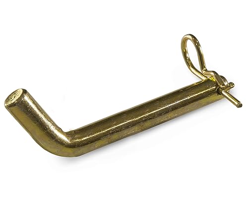 Miniatura 3 de Pasador de enganche de remolque doblado de 4 pulgadas x 5/8 pulgadas de diámetro para receptores de 2.5 y 3 pulgadas clase 5 (paquete de 1)