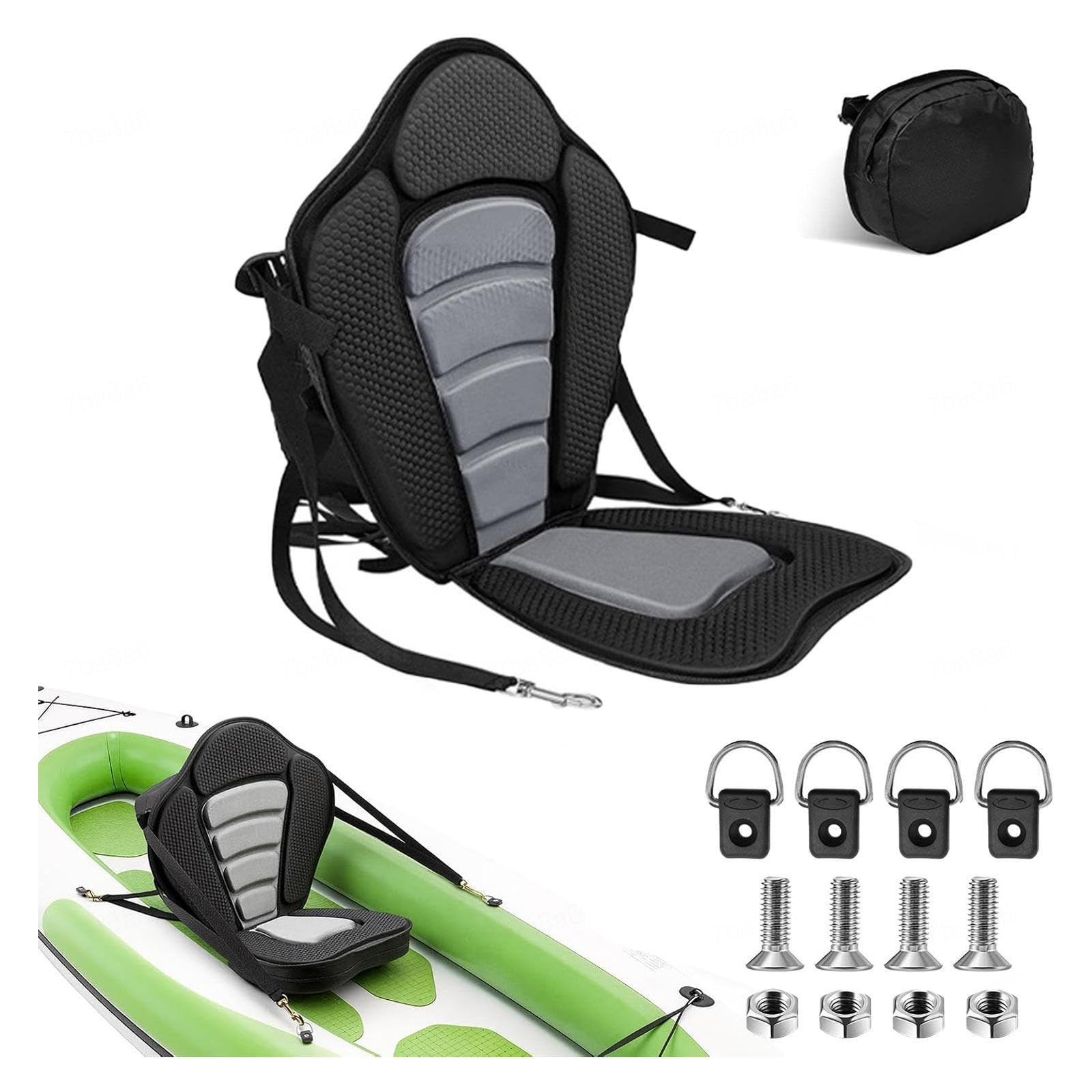 Seggiolino SUP, Ammortizzazione Morbida Seduta SUP, Facile da Installare Gadget SUP Compatibile con La Maggior Parte delle Imbarcazioni