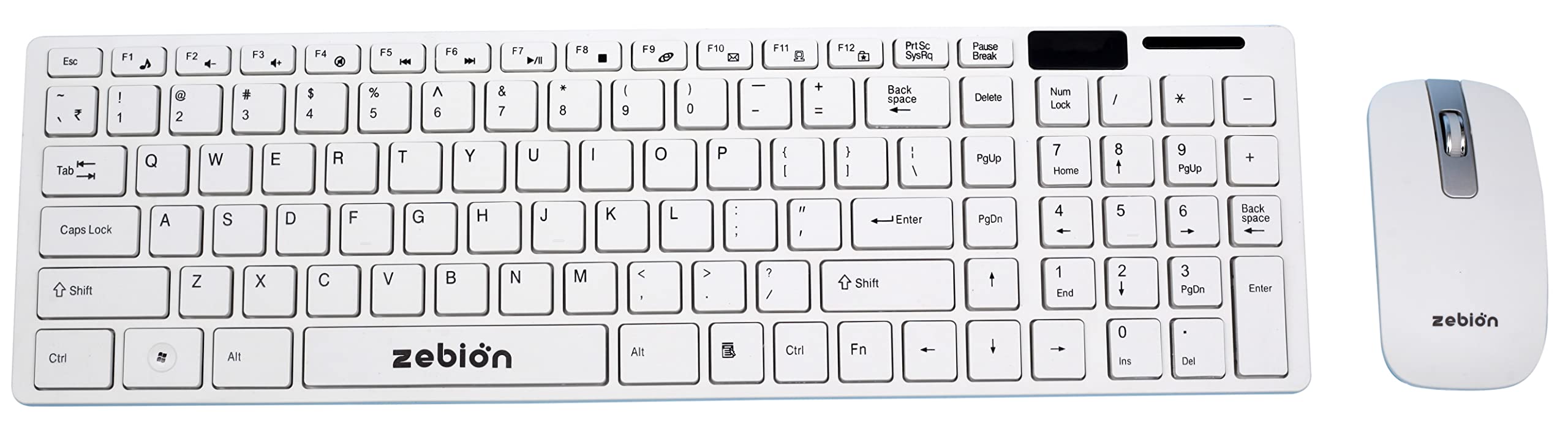 Buy ZEBION G1600 Wireless Keyboard Mouse Combo with Nano Receiver