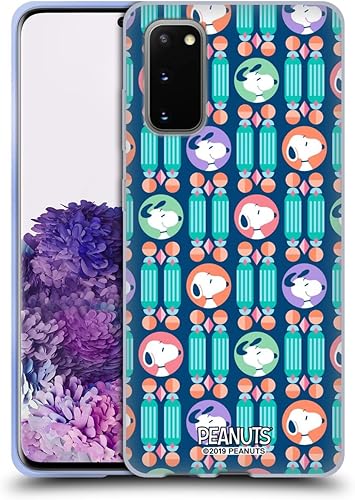 Miniatura 365 de Head Case Designs Funda de gel suave con licencia oficial de Peanuts House Snoopy Deco Dreams compatible con Samsung Galaxy S23 5G Casa,Blue