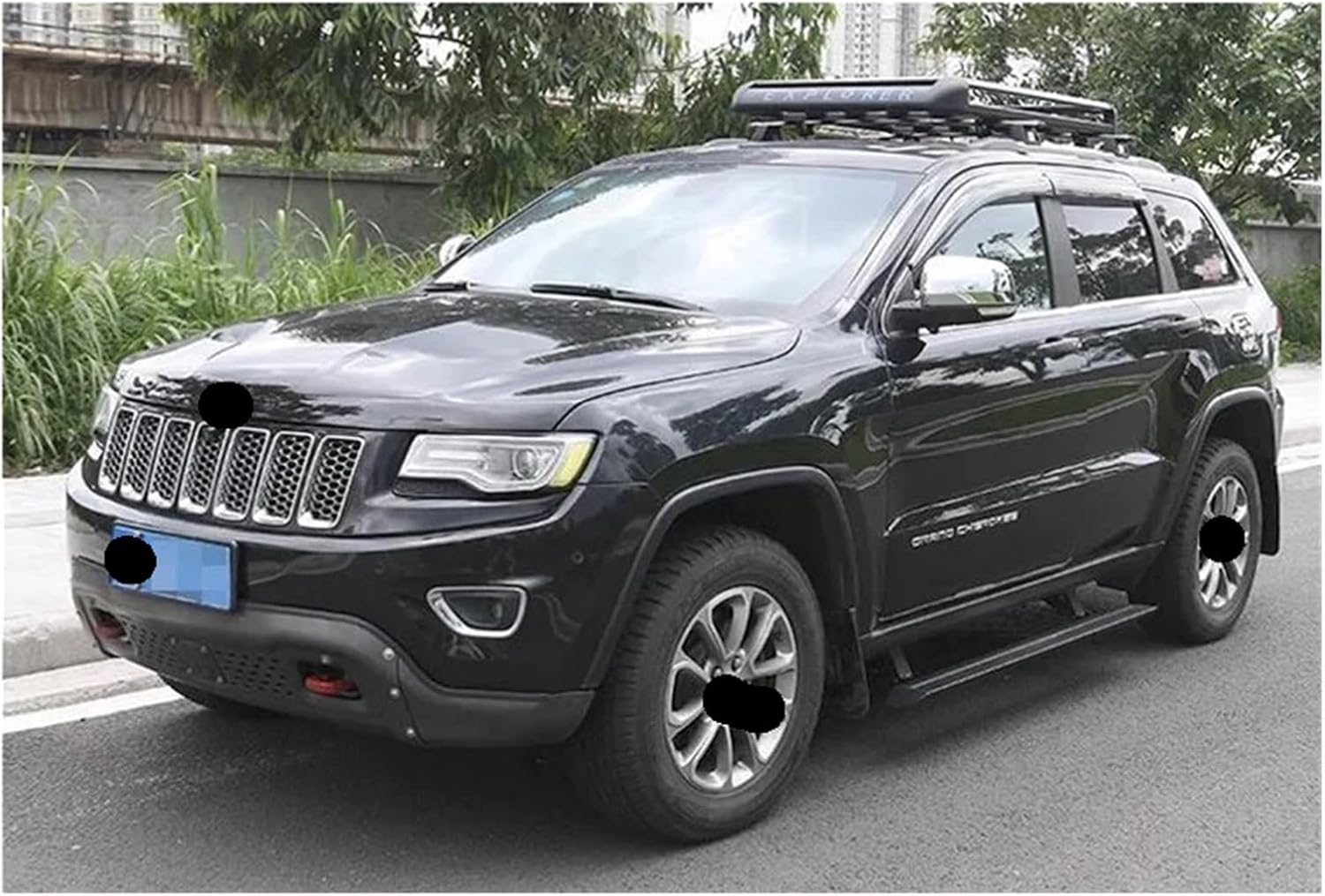 Compatible for Jeep Grand Cherokee 2014-2021 Electric Motor Pedal Running Board Side Step Bar Nerf