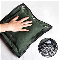 Vista 2 de KIKIGOAL Wing Chun Kung Fu Bolsa de pared Kick Boxing Striking Canvas Punch Bag Bolsa de arena