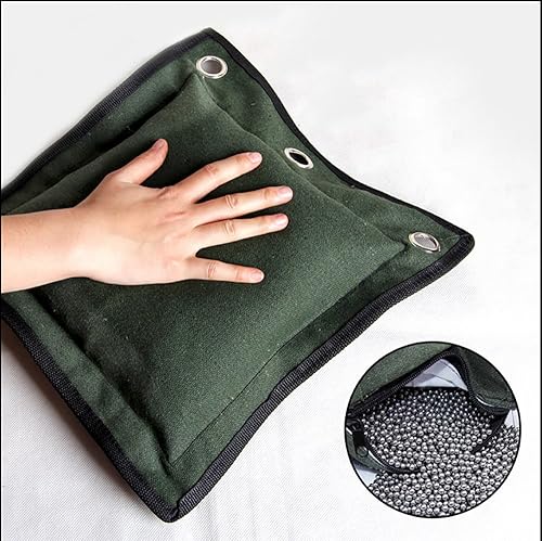 Miniatura 2 de KIKIGOAL Wing Chun Kung Fu Bolsa de pared Kick Boxing Striking Canvas Punch Bag Bolsa de arena