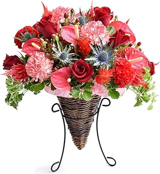 Amazon 花 誕生日 プレゼント ギフト 生花 フラワーアレンジ レッド 画像配信サービス付き 12 22 1 11 期間は除く フラワーアレンジメント オンライン通販 Amazon 花 誕生日 プレゼント ギフト 生花 フラワーアレンジ レッド 画像配信サービス付き 12 22 1 11 期間は除く フラワーアレンジメント オンライン通販