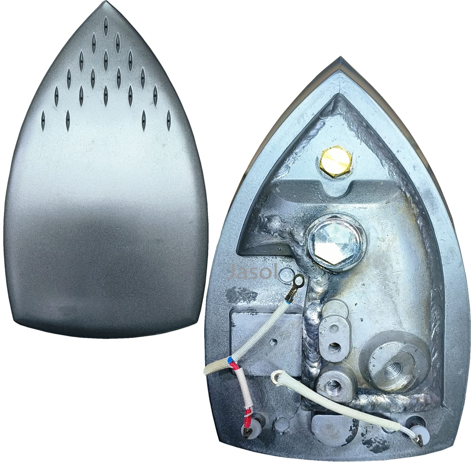 Jasol Silver Star Steam Iron Heating Base Element for Es300/Es300L Steam Iron (Part Number-A) All Type of Gravity Steam Iron Box Base, Set