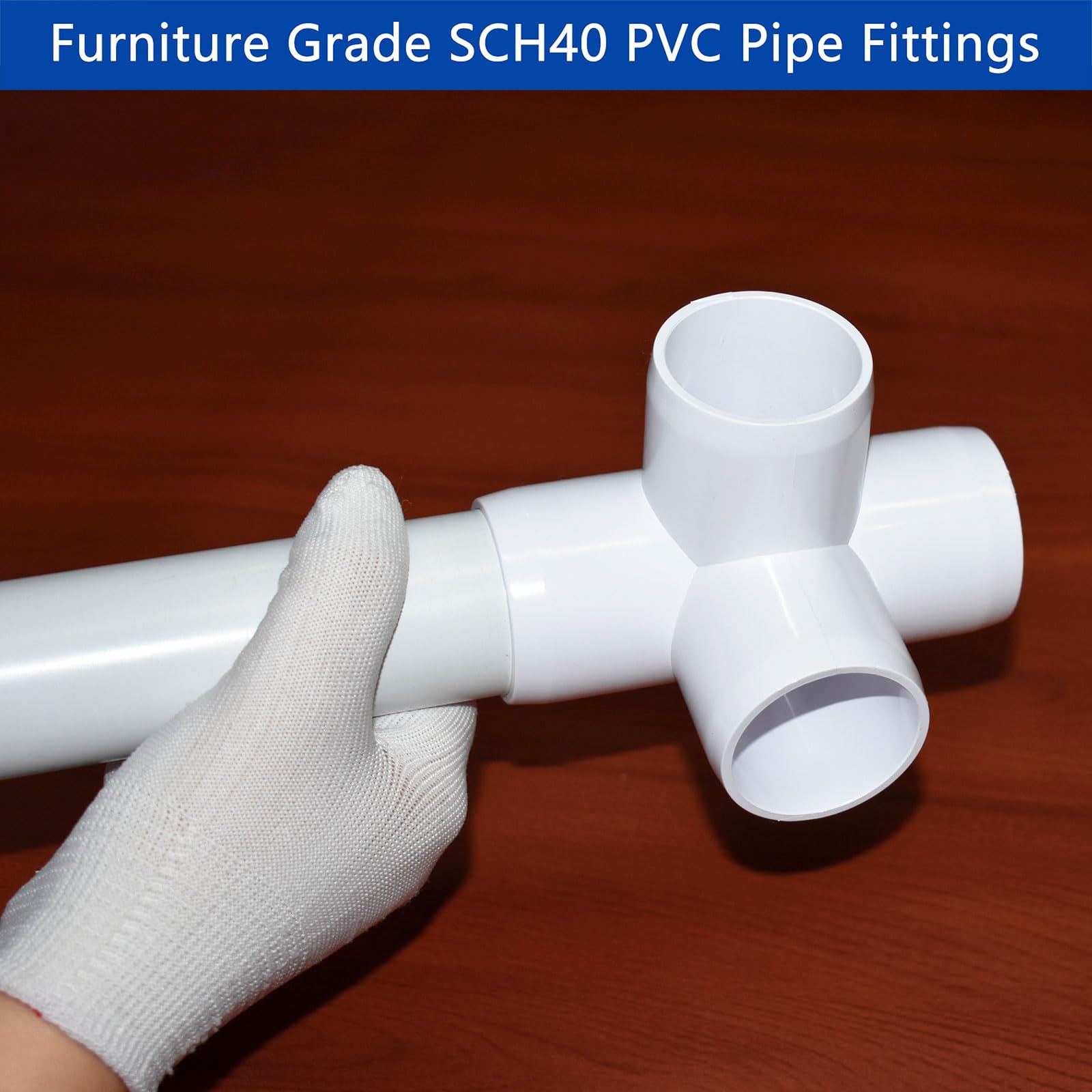 11/4 PVC Fittings 4Way, PVC Elbow 11/4 Inch For SCH40