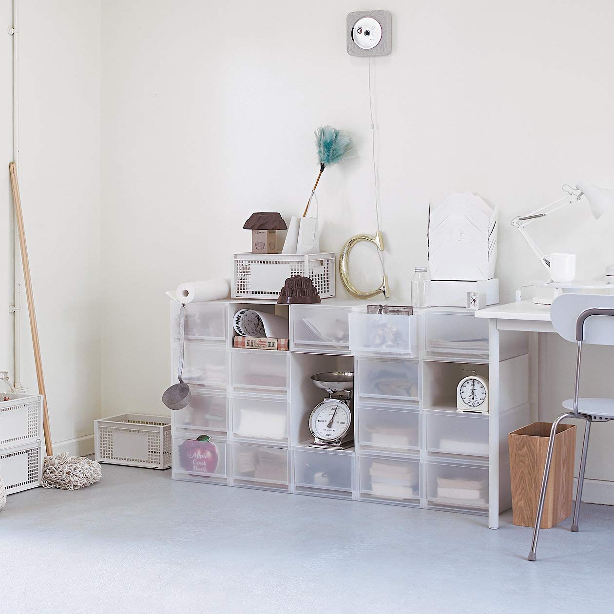 Amazon｜無印良品 ポリプロピレンケース・引出式・スチールフレーム