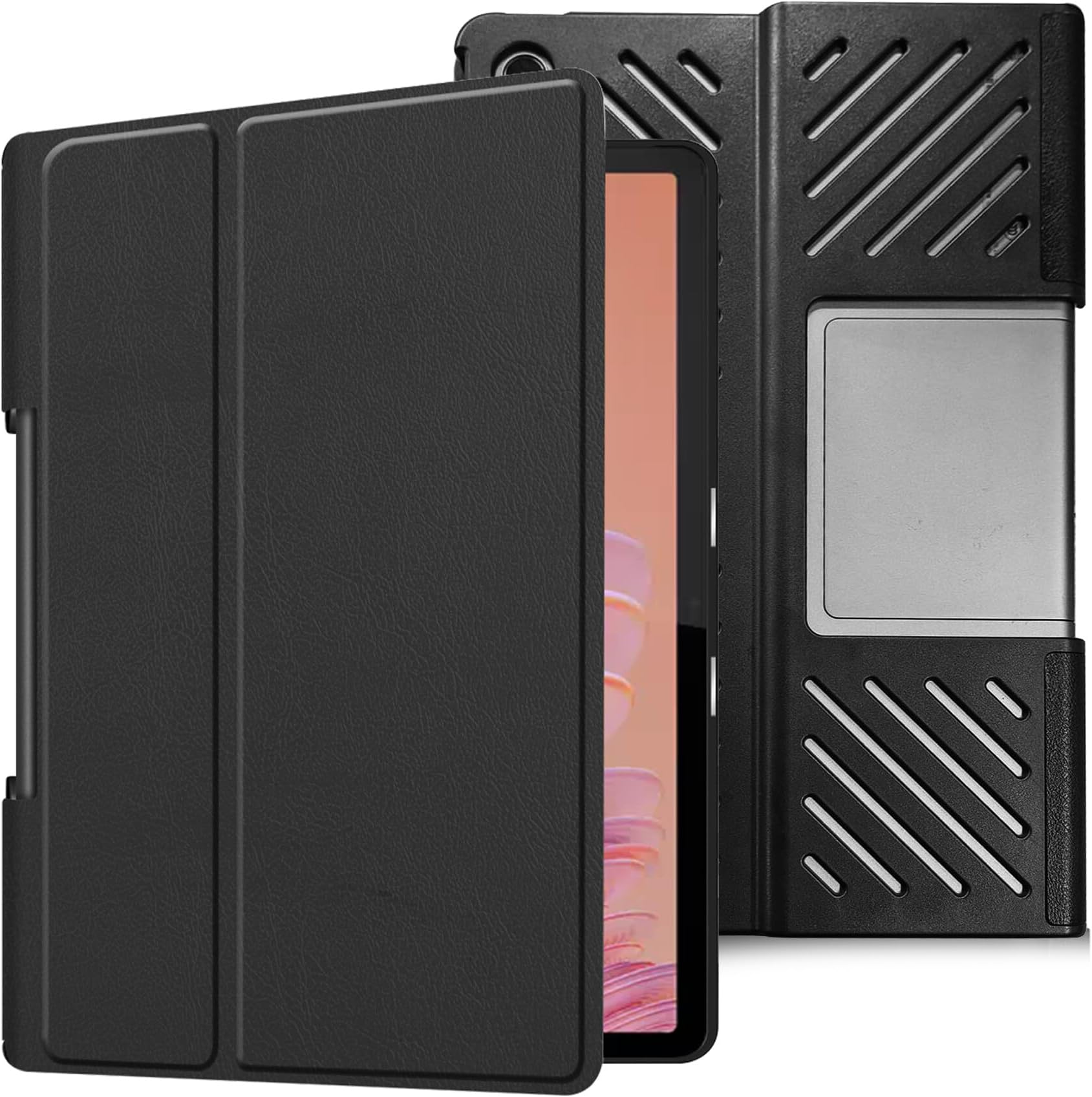 Custodia In Pelle PU Kepuch Per Lenovo Tab Plus 11.5 TB351FU - Blu, Con Cinturino E Chiusura Magnetica, Leggera - 3