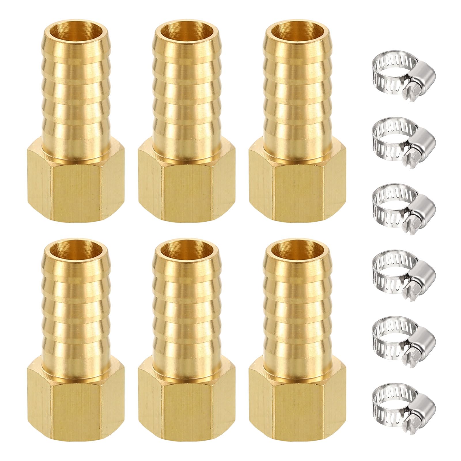 Raccord laiton femelle NPT 1/2 raccord tuyau bride 1/4 collier acier truck