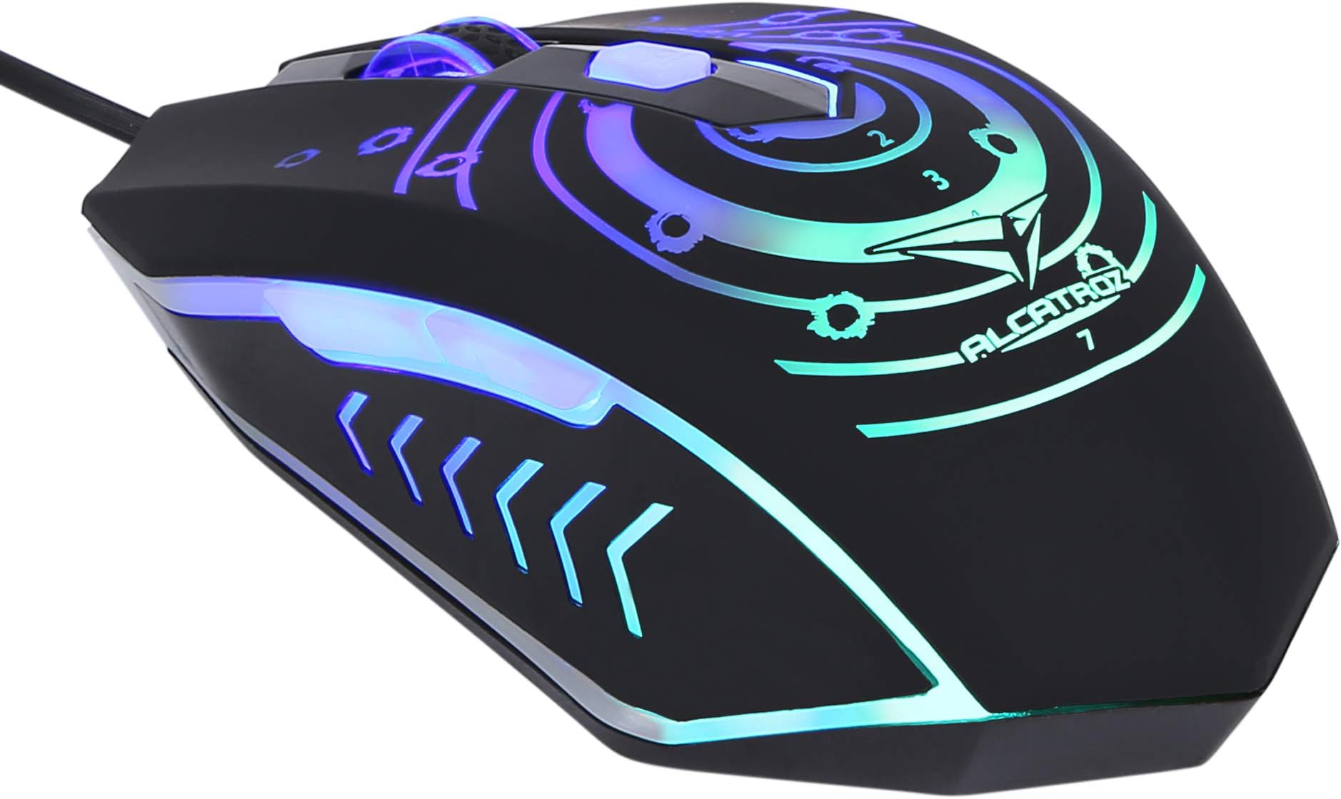 Alcatroz Ultimate X-CRAFT-V-666 Gaming Mouse (Multicolor)