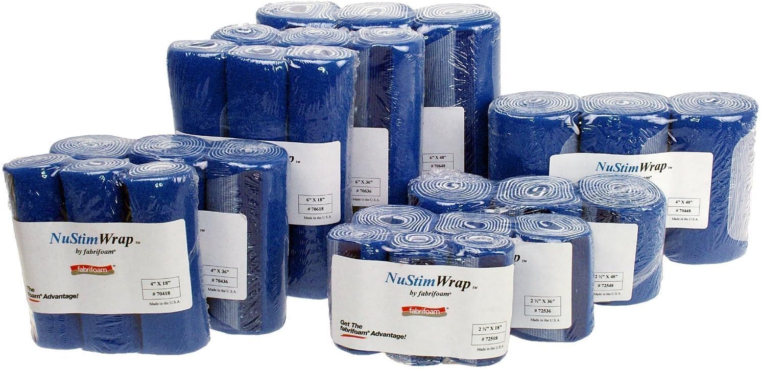 79110 TensoWrap Nu-StimWrap, 4" Width, 48" Length, Pack of 3