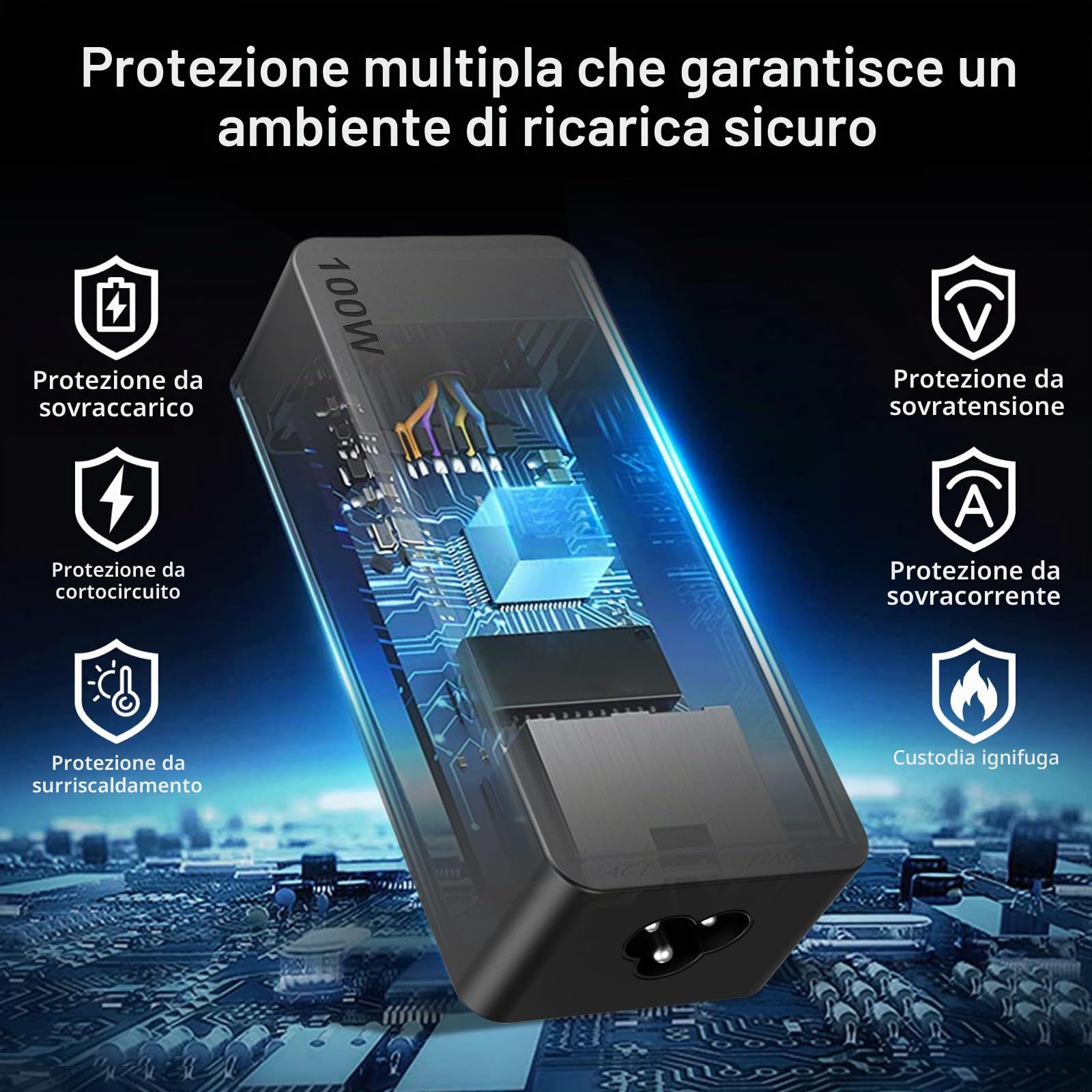 Alimentatore di rete per computer portatile