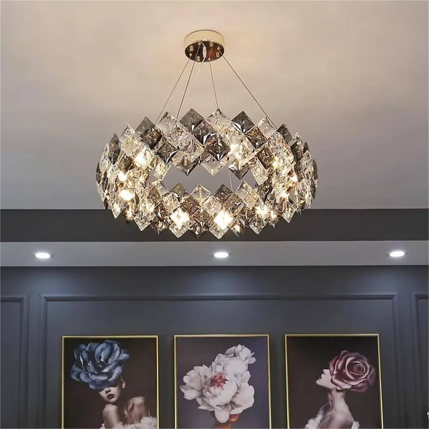 Crystal Chandelier Lighting Modern Luxury for Living Room Bedroom Dinning Table Lamp 110v-240v Fixture,luminaire