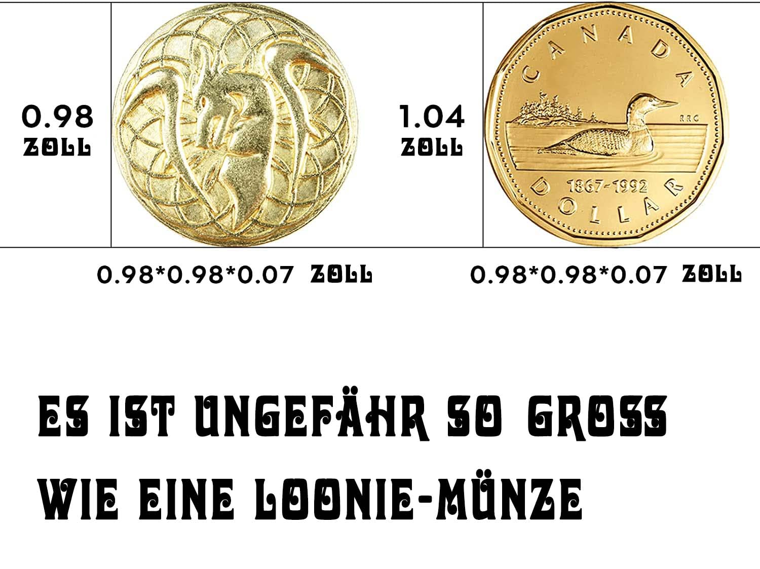 Byhoo 50 PCS Goldmünzen & PU Ledertasche, Metallmünzen für DND, Fantasy Münzen Schatz für Brettspiele, Falsche Münzen als Spielmarken für Dungeons & Dragons, Tabletop TTRPG Spiele