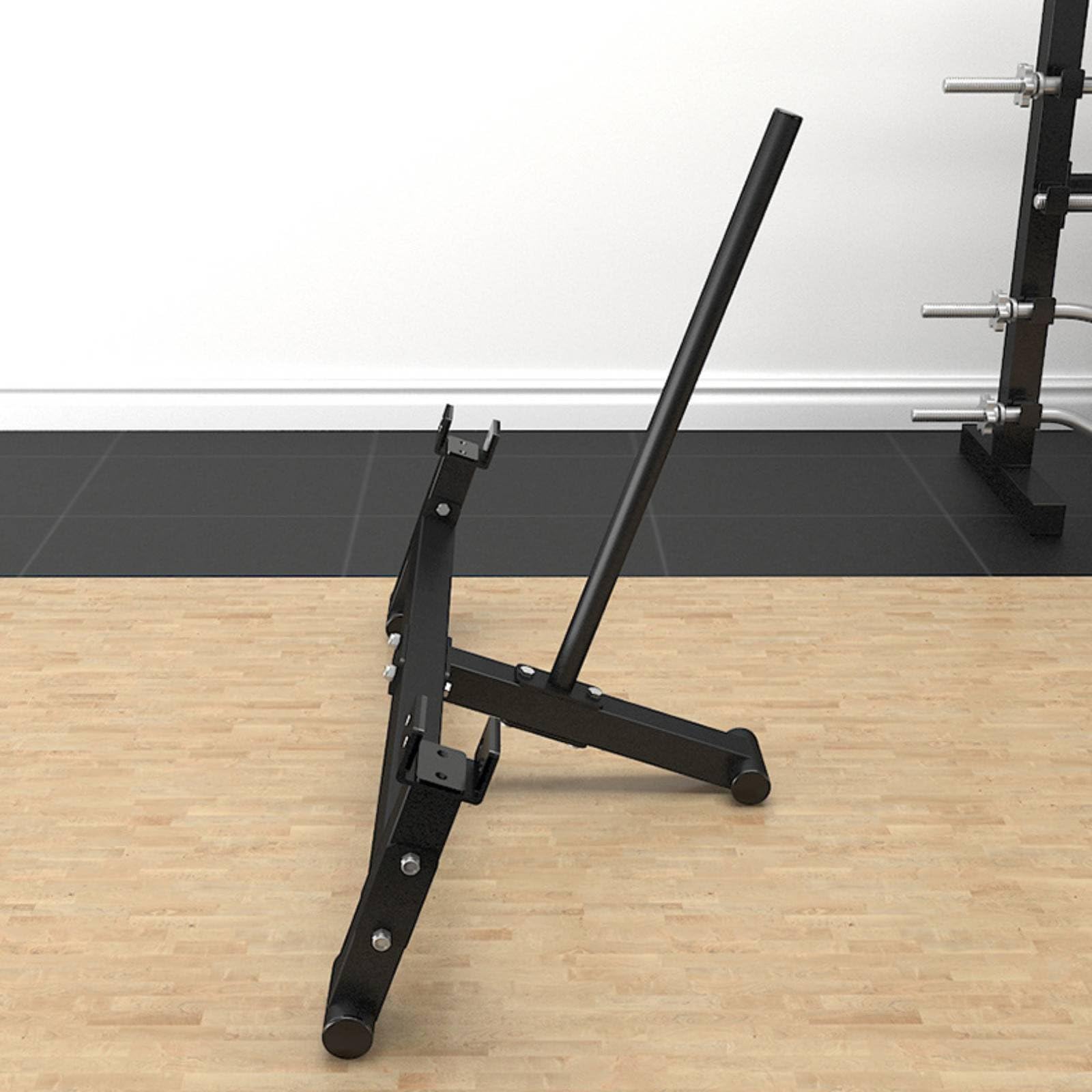 Sollevatore Bilanciere Cambiapesi Jack Palestra Supporto Deadlift Leva Carico Alzatore Pesi Struttura in Acciaio Ad Alta Resistenza Stabile Sotto, style to 1