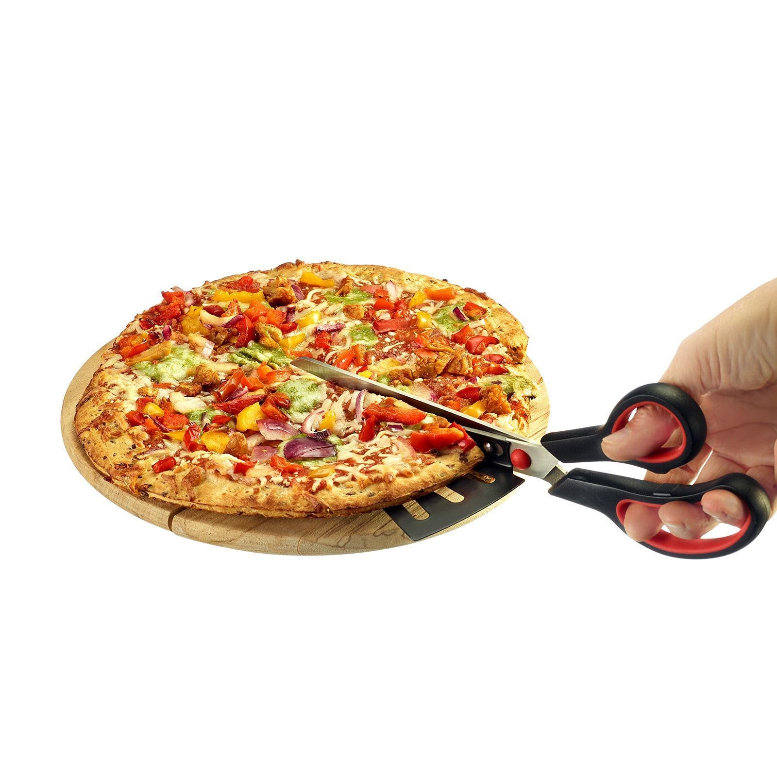 Westmark Antonio Tagliapizza – nożyce do pizzy i podnośnik, stal nierdzewna, bez BPA