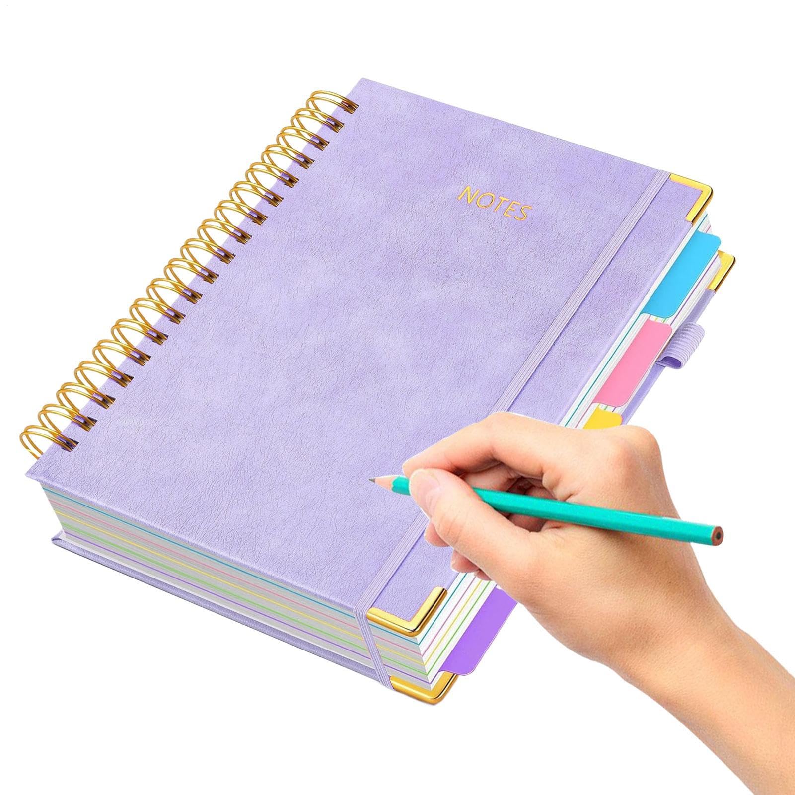Taccuini scolastici - Diario B5 con separatore rimovibile | 300 pagine organizer compatto per insegnanti studenti riunioni e appunti | lavoro a casa