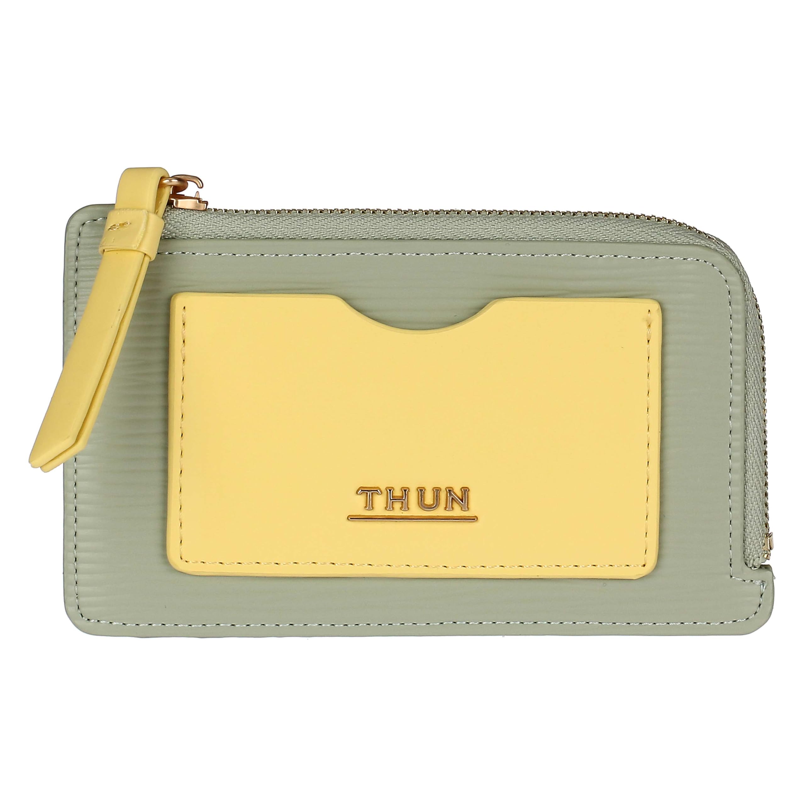 Thun - Card Holder, Bicolour - Faux Leather - Always with Me Collection - 14 x 8.5 cm