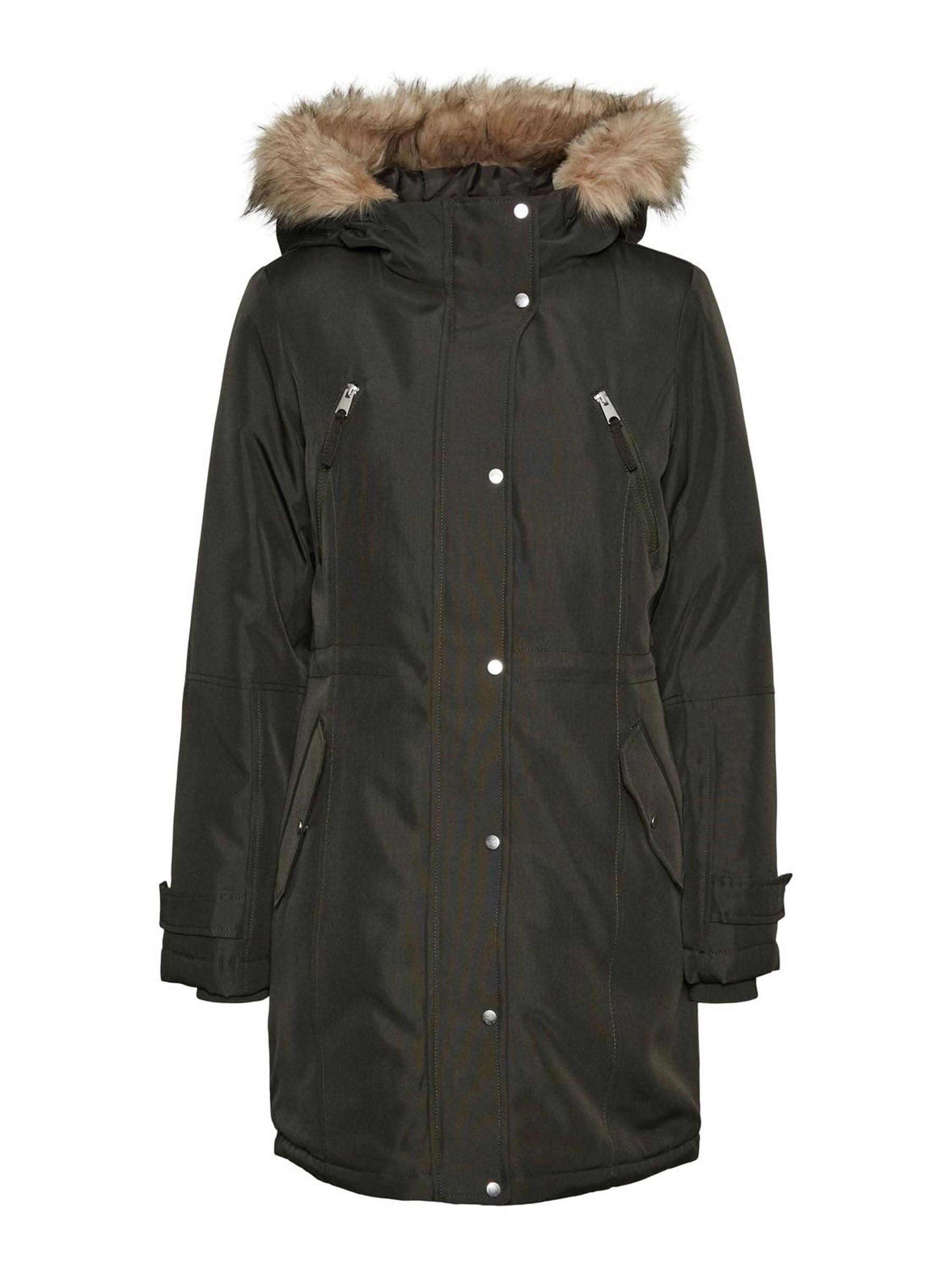 VERO MODAWomen's Vmtrack Parka Coat Ga Coat