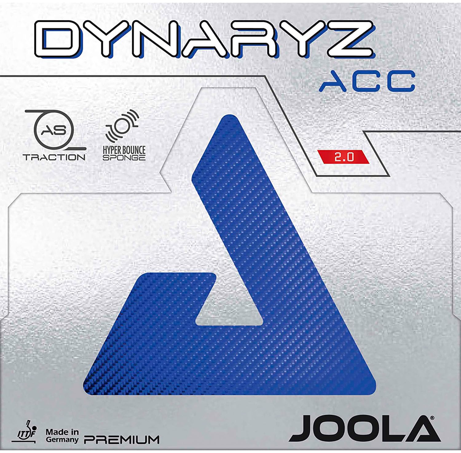 JOOLA Belag Dynaryz Acc, schwarz, 2,0 mm