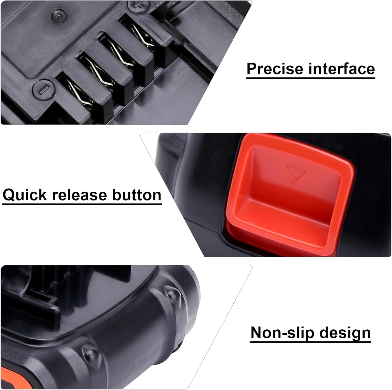 2Pack LBXR20 20V Battery 4.0 ah Compatible with Black and Decker 20V Lithium Battery LBXR2020 LBX20 LBXR2520 LBXR20-OPE2, Compatible with Black & Decker 20 Volt Max Cordless Drill Power Tools