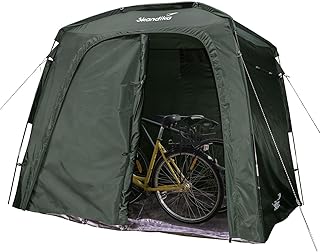 Skandika Storage Tent L | Gerätezelt, Fahrradgarage, 1,7m Stehhöhe, wasserdicht, Winterfest, mit Boden, Lagerzelt, Unterstand, Fahrrad Garage, Zelt | Outdoor, Garten, Camping