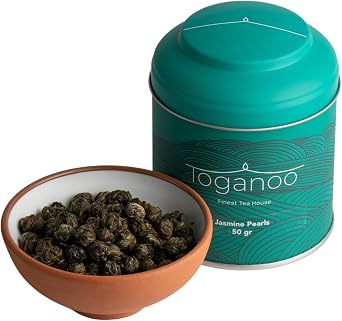 Toganoo Tea Jasmine Pearls Jasmine Green Tea China 50 gr