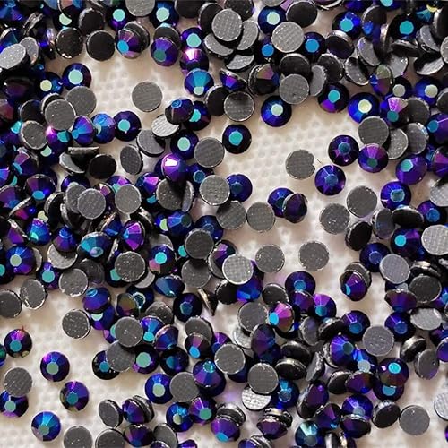 Miniatura 4 de Finstone Hot Fix Rhinestones 10 Gross (1440 piedraspaquete) Hotfix Rhinestones (Zafiro AB, SS20)