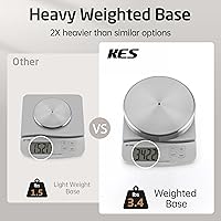 Vista 3 de KES Soporte de papel higiénico de 26 pulgadas de alto (versión más grande), soporte de rollo de papel higiénico independiente con base pesada