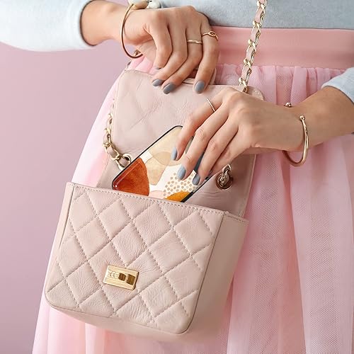 Miniatura 7 de Hsxnam Soporte para tarjetas de crédito, pequeña cartera de metal RFID para tarjetas de crédito, lindo tarjetero de visita, funda de identificación