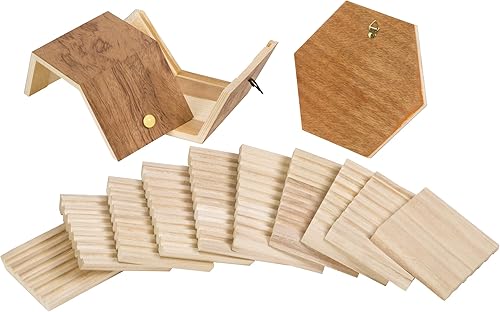 Vista 31 de Beetle & Bee, Paint A Bug Abode, DIY Kids Arts & Crafts Kit de insectos de madera para exteriores, certificado FSC, para niños y niñas a partir de 5