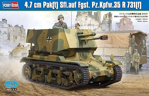 Hobby Boss 1.9 in Pak Sfl.auf Fgst. Pz.Kpfw.35 R Kit de construcción modelo