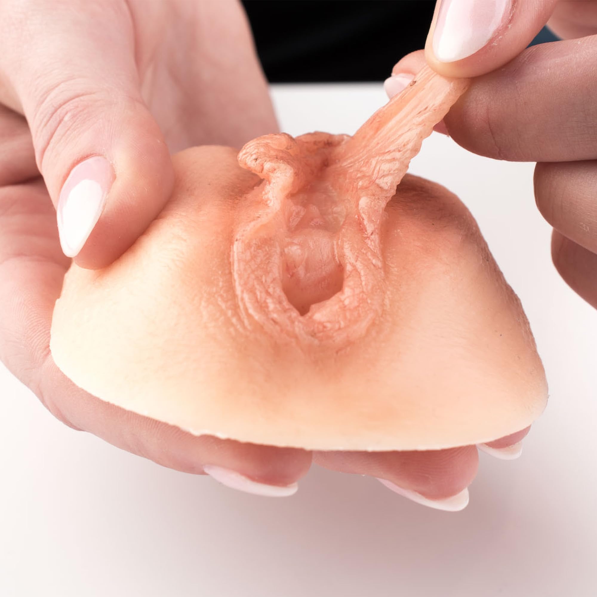 Bivea | Vulve Tulipe en silicone | Modèle pédagogique pour l'éducation à l'anatomie féminine