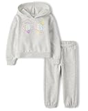 baby-girls And Toddler Long Sleeve Active Shirt and Pant, 2 Piece Outfit