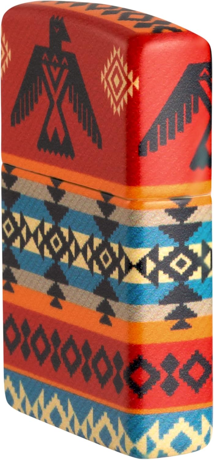 Zippo Lighter: Indian Thunderbird Pattern - 540 Color 48524