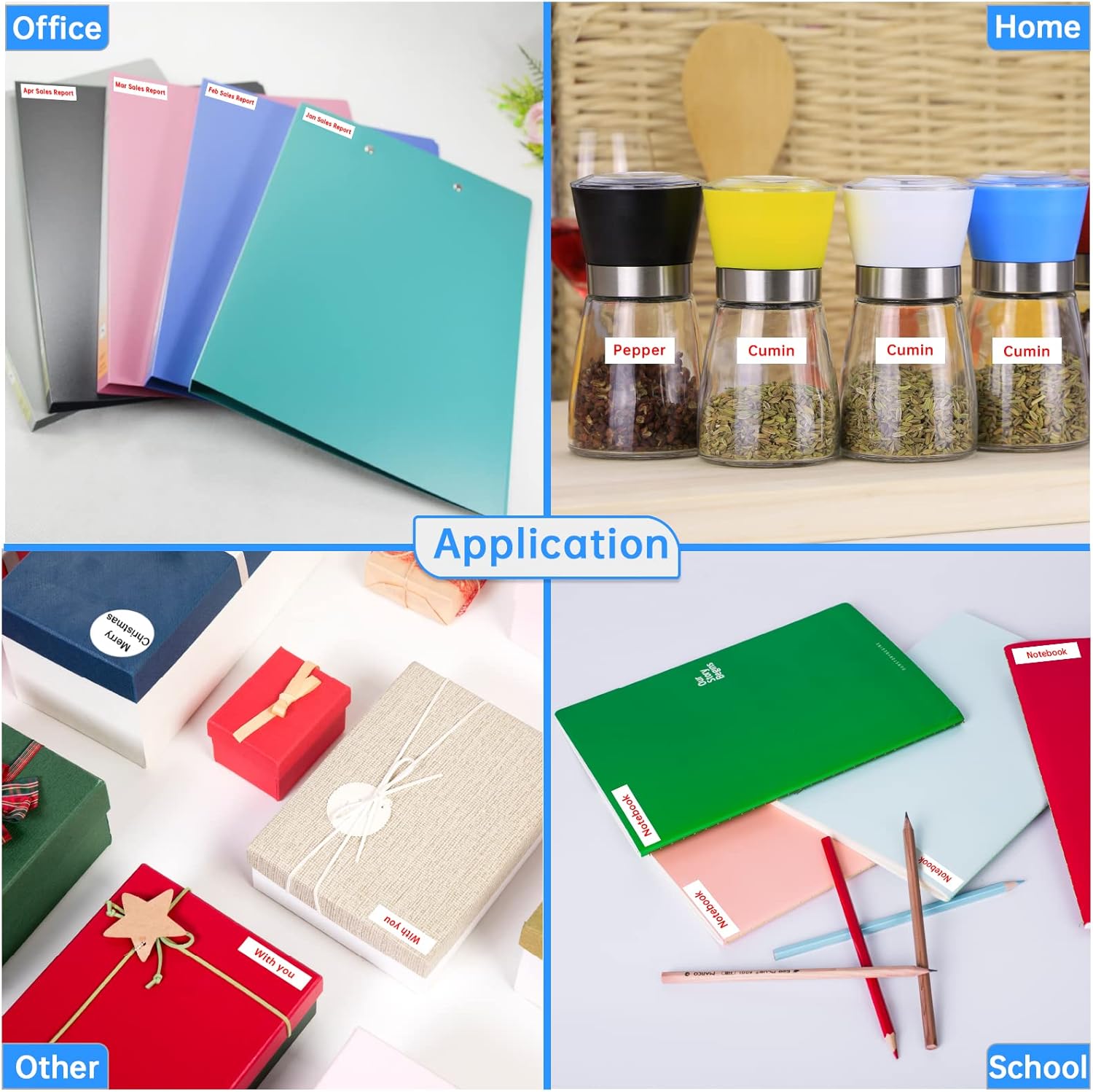 Unismar Compatible for Brother TZe-242 TZ242 Red on White 18mm 0.7 Laminated TZ Tape for Brother Ptouch PTD400AD PTD400VP PT-D600 PTD600VP PT-P700 PT-P900W PT-2730 Label Maker, 3/4''x 26.2 ft, 2-Pack - Image 3