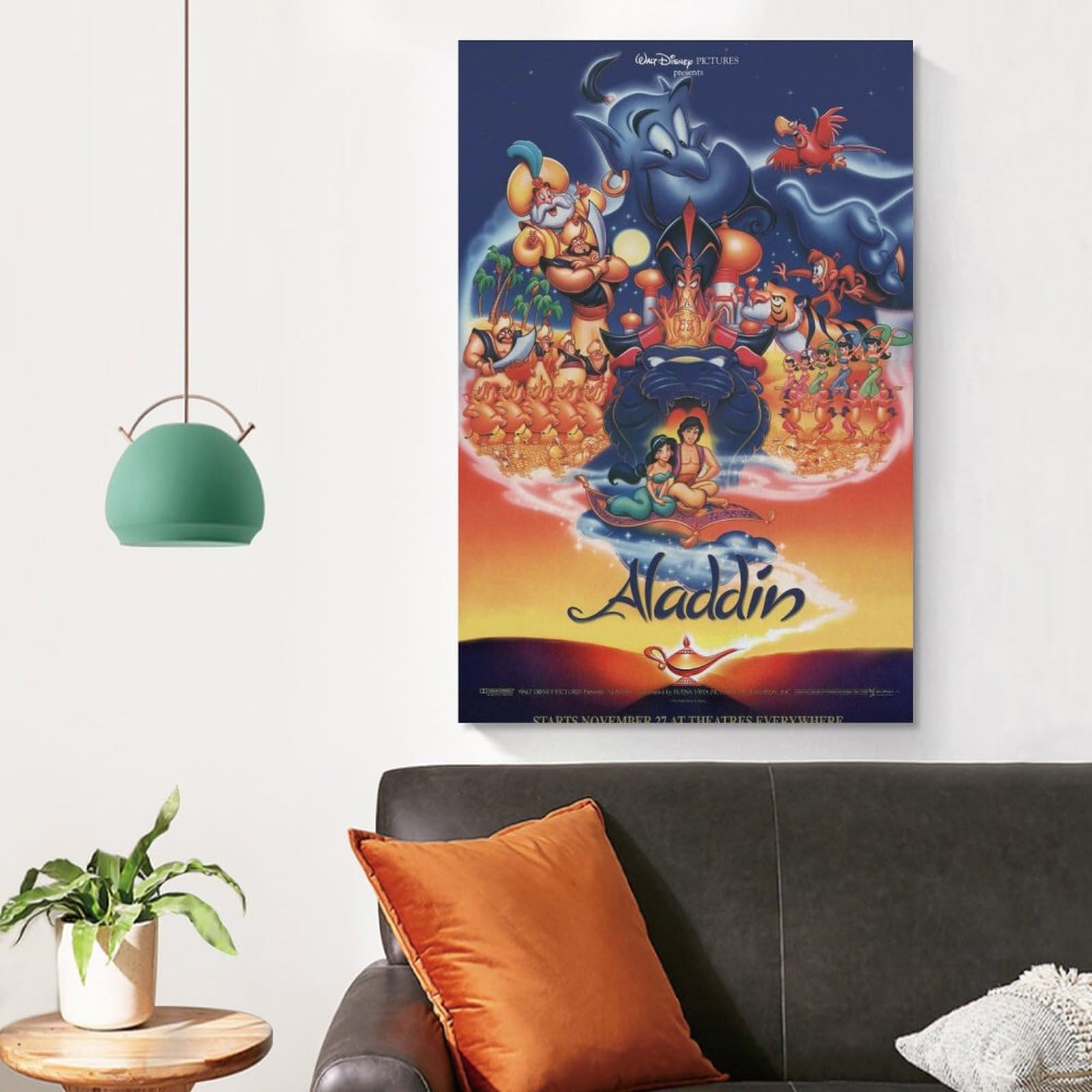 Amazon.co.jp: アラジン Aladdin 定番アニメ映画 ポスター (7