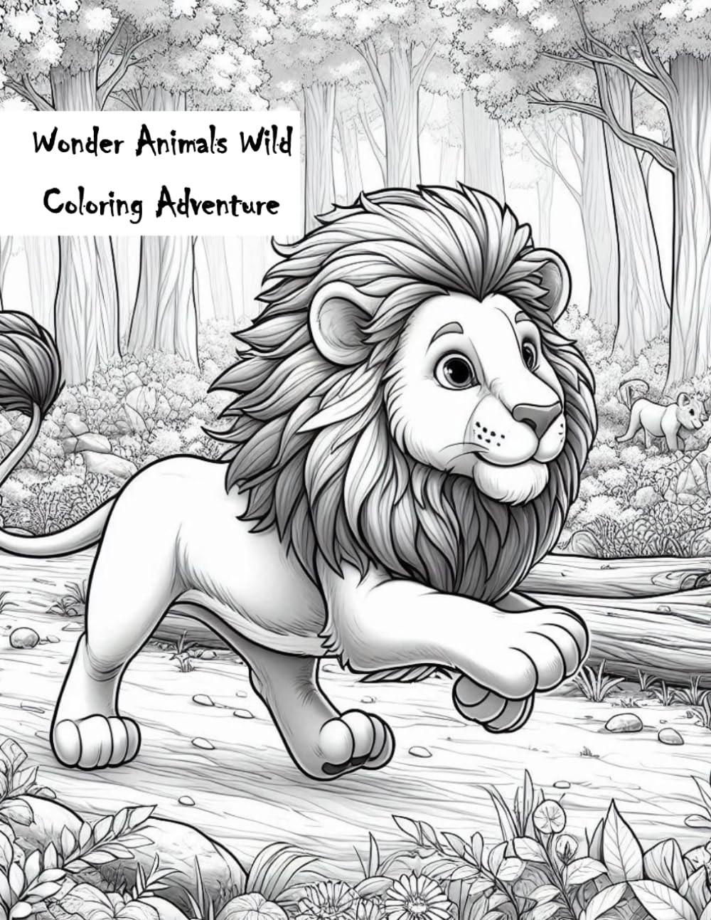 Wonder Animals Wild Coloring Adventure