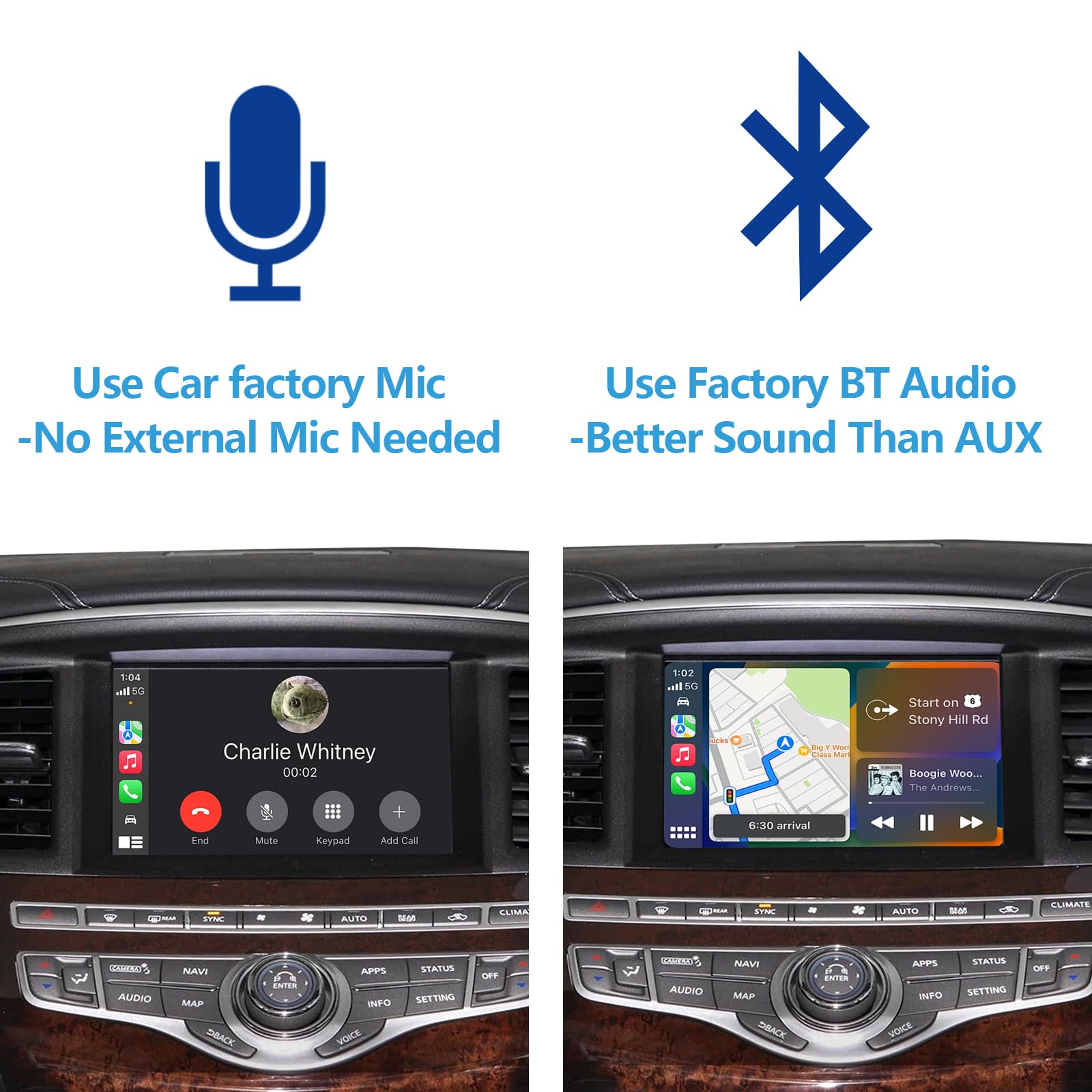 Amazon.com: Wireless CarPlay & Android Auto Module Compatible with
