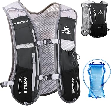 TRIWONDER Running Vest Hydration Pack Backpack for Men & Women, Lightweight Trail Marathon Run Race Vest for Cycling Jogging
